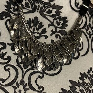Chic Silver Layered Necklace